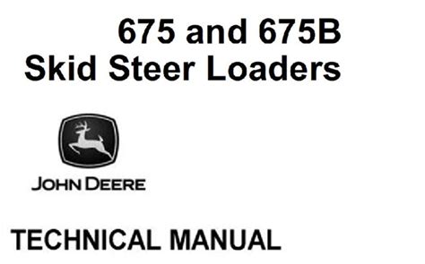 675b drain plug location 1989 skid steer|John Deere 675 675B Technical Manual [Skid Steer Loader].